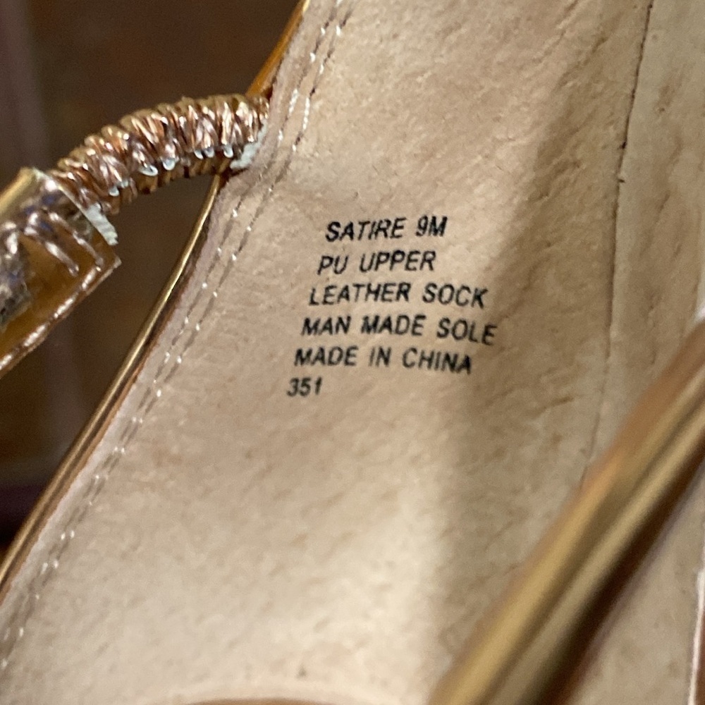 Steve Madden ‘Satire’ rose gold/copper heels size 9 - Picture 4 of 7